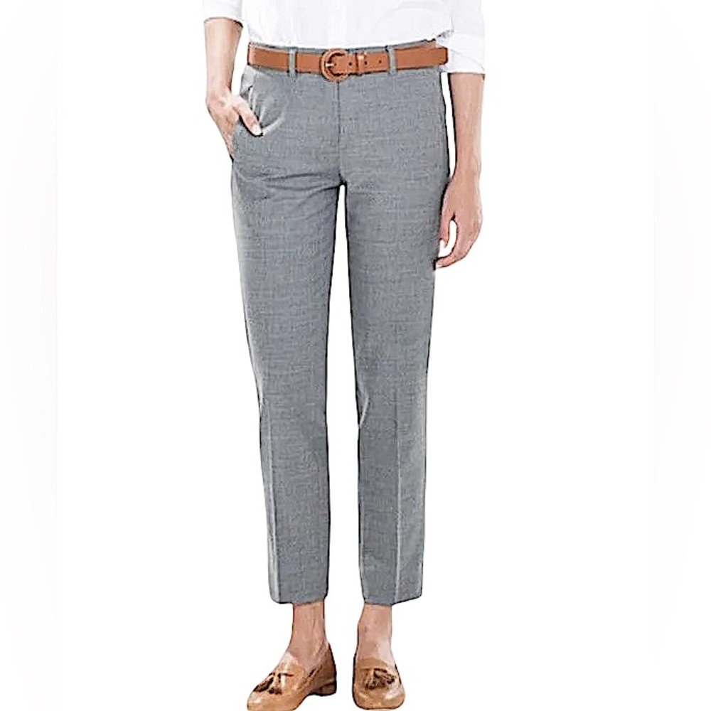 COUNTRY ROAD: NWT Crop Wool Dress Pants in Gray -Size 8